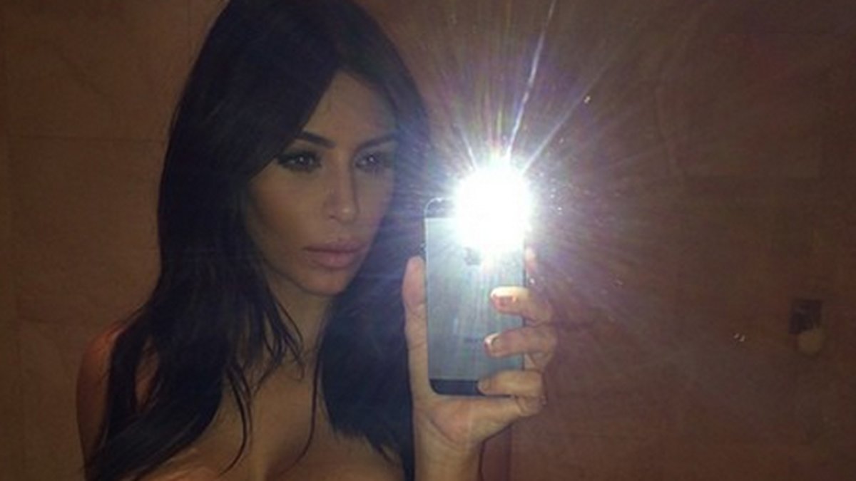 Kim – drottningen av selfies. 